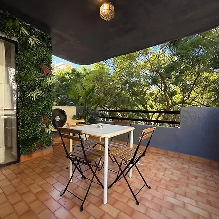 Con Terraza En El Corazon De Centro Appartement Marbellac