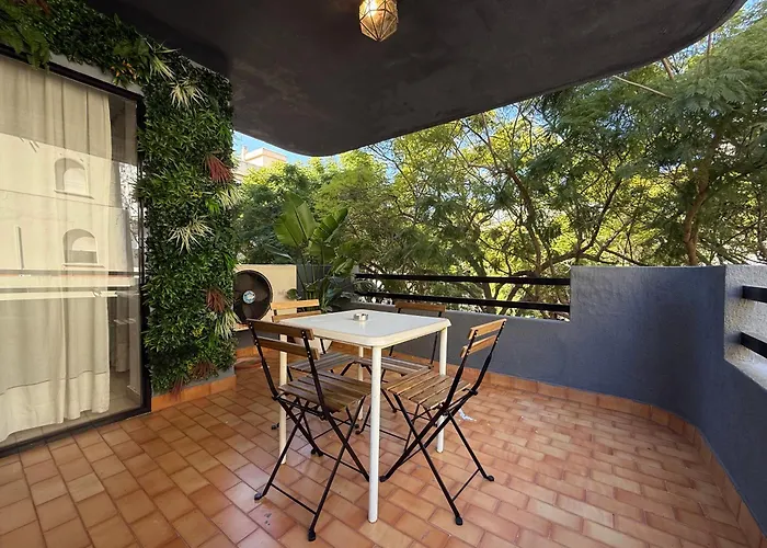 Con Terraza En El Corazon De Centro Appartement Marbellac